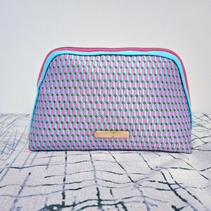 Stylish Pink and Blue Women's Bag